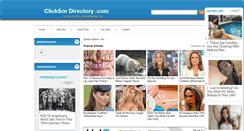 Desktop Screenshot of clicksordirectory.com